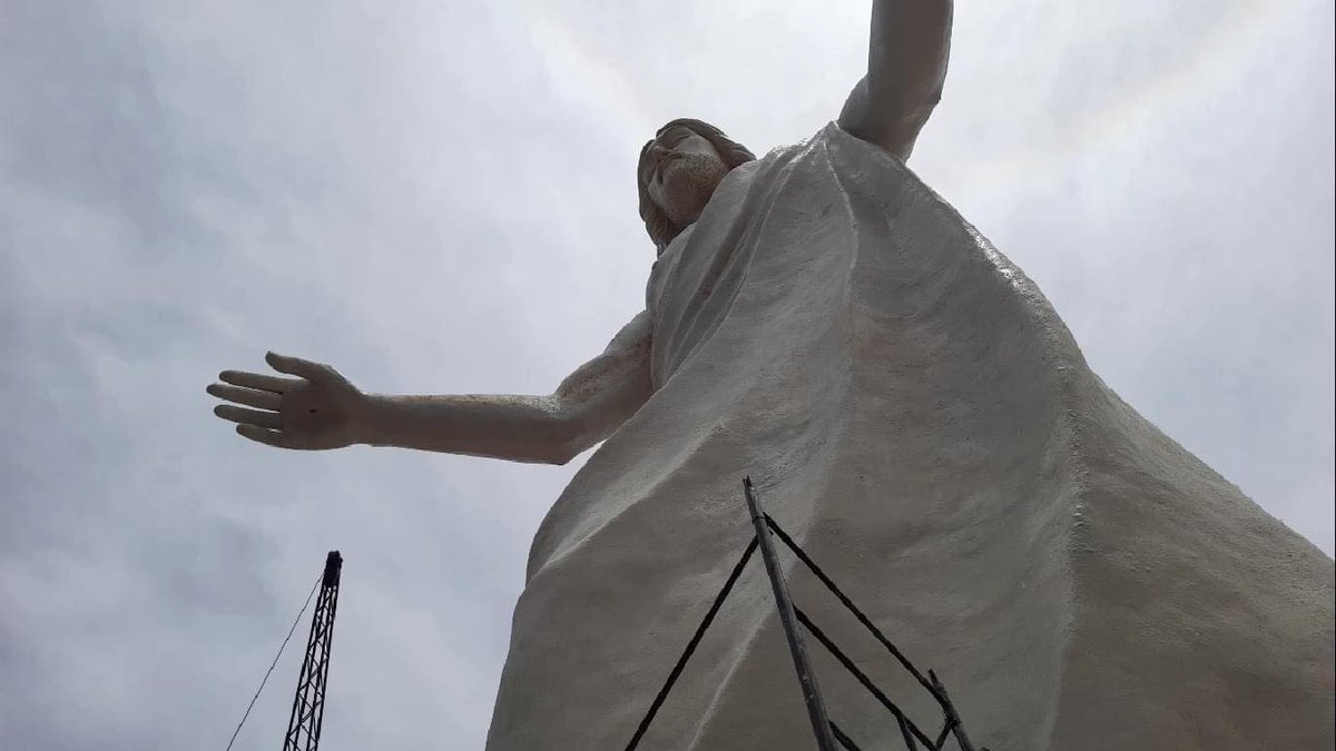 Nelson Valdez on Twitter "Ésta semana Santa será inaugurado el "Cristo