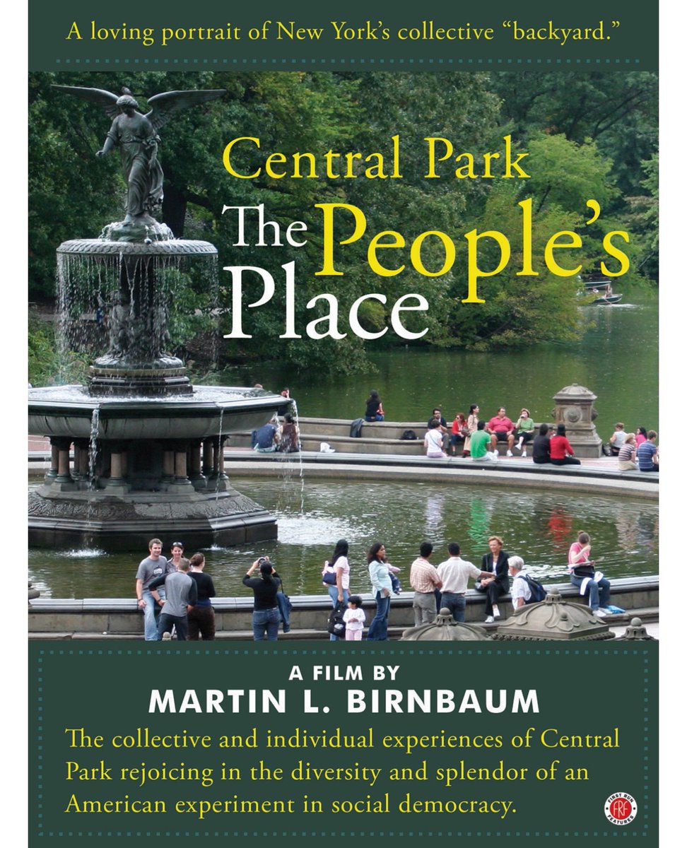 Celebrate spring and National Walking Day with this week's #FRFWeeklyPick: Central Park: The People's Place. This loving portrait of New York's collective backyard is available on iTunes or on DVD through our website.