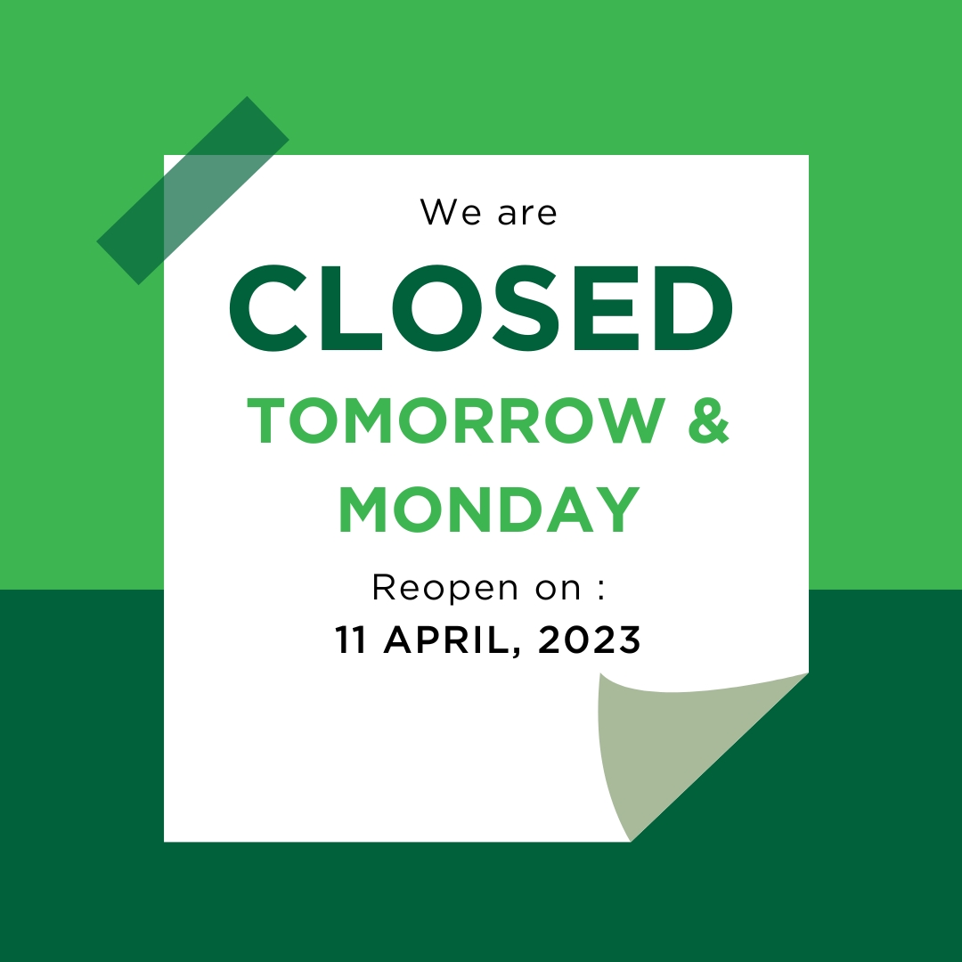 📞 Our Call Centre will be closed tomorrow 7 April (Friday) and 10 April (Monday) for the Public Holidays, and our friendly team will be back on board Tuesday 11 April (8am - 5pm). 📞