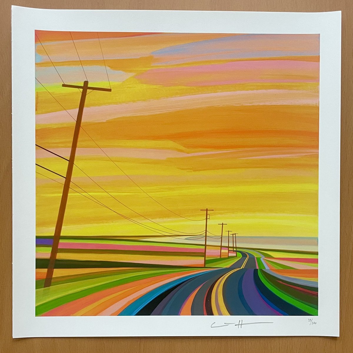 SUNSET ON OLD MONTAUK HIGHWAY• limited edition prints are available online through SebastianFoster.com