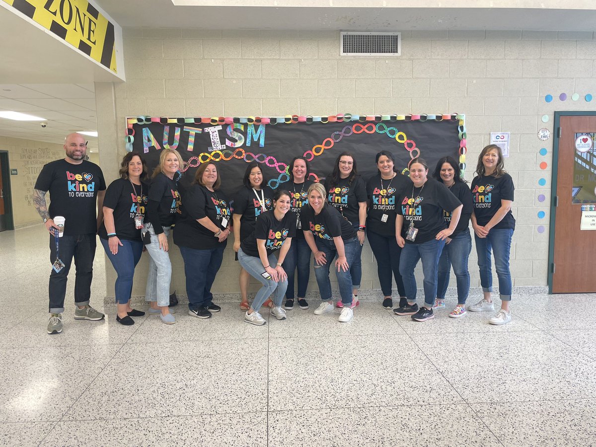 BHMS celebrates Autism Acceptance month! 💙🤍 #BHMSACCEPTANCE <a href="/Official_BHMS/">Bunker Hill Middle</a>