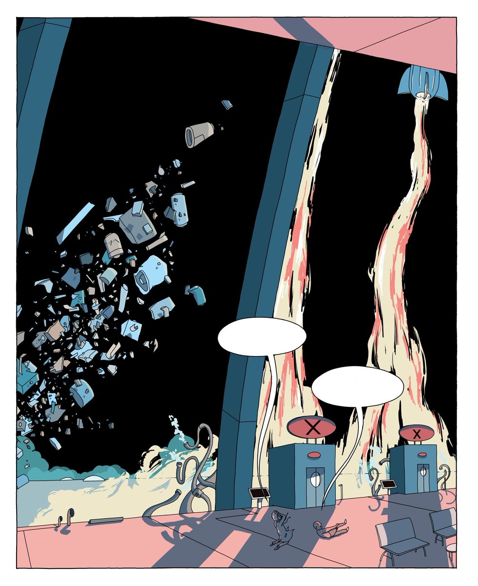 Lift off!!! Kind of. Unfinished panel from my GN called SPACE JUNK out next year.

#comic #comicart #comicpanel  #graphicnovel #book #scifi #moon  #art #artwork #airport #comics #books #read #spaceship #rocket #illustration    #flying <a href="/idwpublishing/">IDW Publishing</a>  <a href="/topshelfcomix/">Top Shelf Productions</a>  #drawing