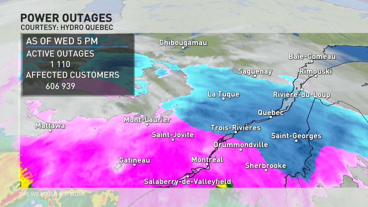 The Weather Network on Twitter "RT ThatMetGirl Over 600 000 without