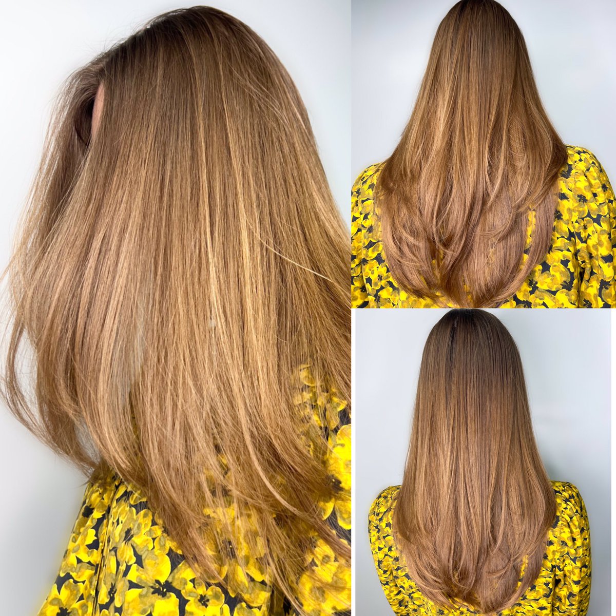 JunkoHairStudio's tweet image. Womens haircut with long &amp;amp; face framing layers by Nikia ✂️❤️ #junkohairstudio #faceframe #layers #longlayers #explorepage #womenshaircuts #fyp #atlhair