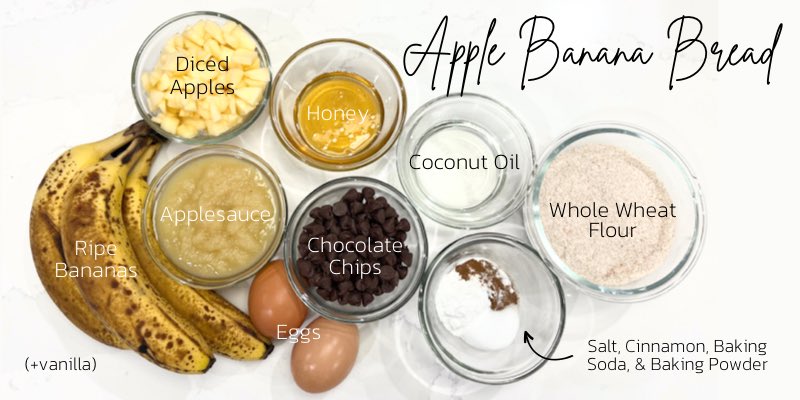 This recipe will be a crowd pleasure on Easter for sure! 🤤 This apple banana bread recipe is made with whole ingredients and natural sugars only - which is hard to believe because it's so delicious!

Recipe here: kadilakhomes.com/2023/04/04/sim…