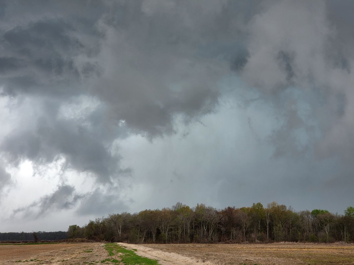 2percentMom's tweet photo. Last Friday's storm as it passed over our farm and headed to Wynne. @ryanvaughan #wynnearkansas https://t.co/u3bj8NrKZc