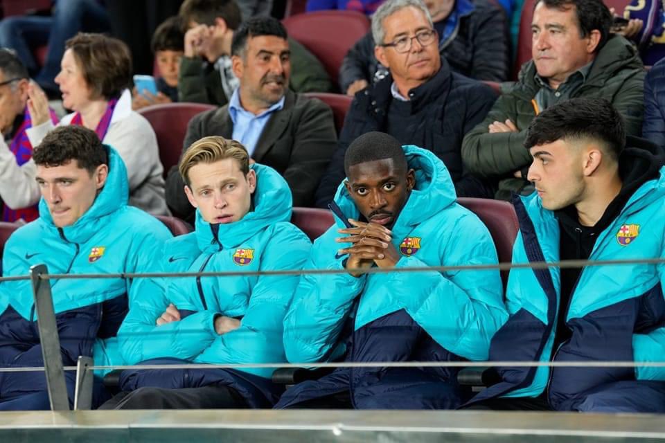 EspacioBarca's tweet image. Es muy fácil hablar ahora, pero me hubiera gustado ver el mismo partido con estos 4 en el campo.