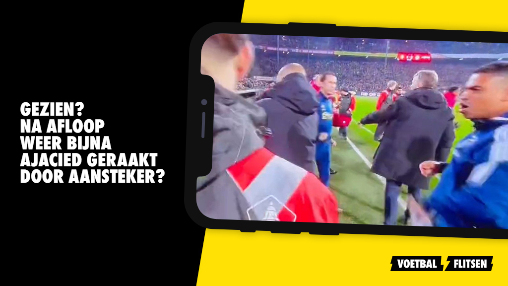 Gezien? Na afloop weer bijna Ajacied geraakt door aansteker?

Bekijk hier:
voetbalflitsen.nl/nieuws/fdn5k0/…