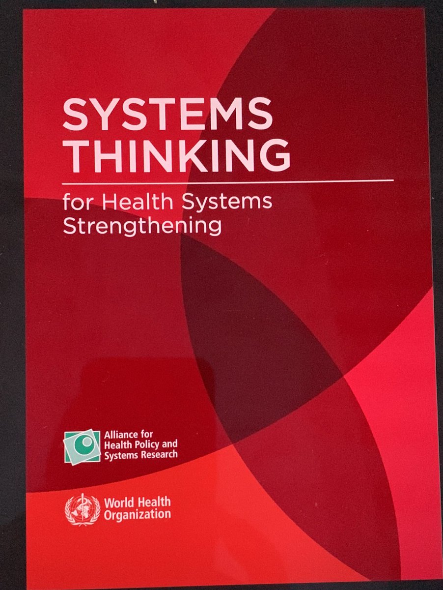 Dynamics that will change health and health systems:

📖Innovative life sciences. 

📖Communication strategies, 

📖Information and emerging technologies (AI, ML, VR, Drones).

📖Equity and social justice. 

📖Complex Systems thinking. 

#LateNightReads #SystemThinking