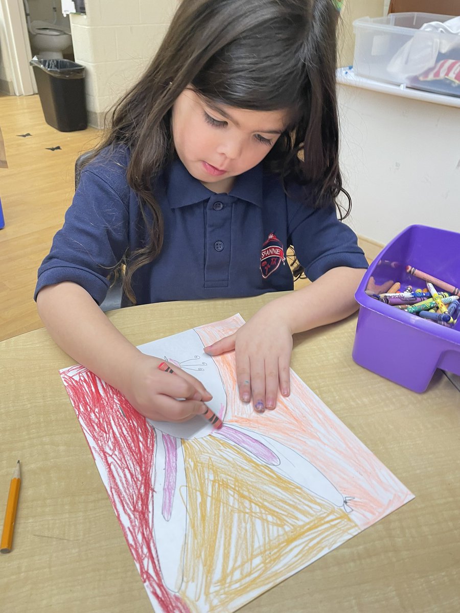 Today our Ss followed steps to draw a Easter bunny. They were encourage to colour it any way that they chose and we love how unique each bunny turned out! 🐰 #hcdsbk <a href="/stanne_school/">St. Anne School</a>