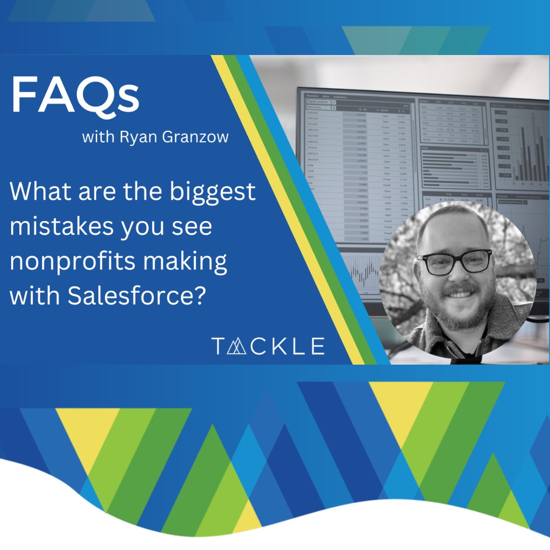 Video >> What are the biggest mistakes nonprofits make with Salesforce? 
Listen in as Ryan Granzow, founder at Tackle, discusses some of the biggest mistakes he sees nonprofits make when it comes to utilizing Salesforce. 
sbee.link/t3ekfn4bjx