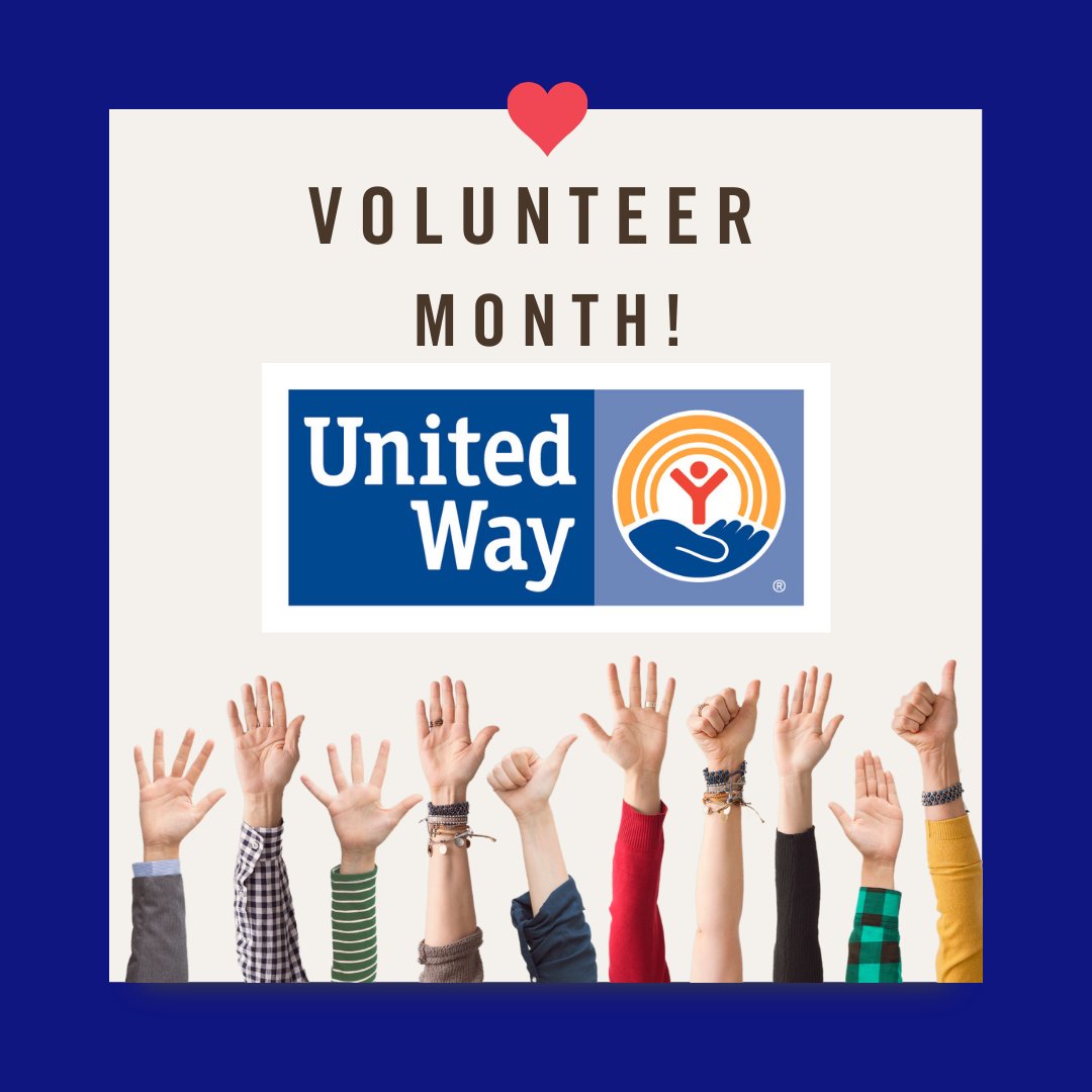 UnitedWayofReno's tweet photo. During the month of April we will be focusing on our amazing volunteers, and ways that you can get involved and volunteer in our community! 
#volunteermonth #unitedwayofrenocounty #volunteer #lead #raiseyourhandforrenocounty https://t.co/0TuxrdRFrZ