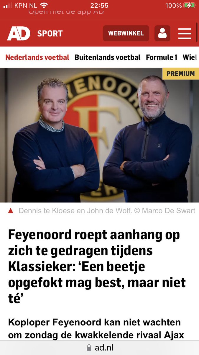 pcb1970pcb's tweet photo. @Olafvandijk Zei de man die de laatste #feyaja nog riep ‘een beetje opgefokt mag best’ 🤔 https://t.co/0NPFYjbR32