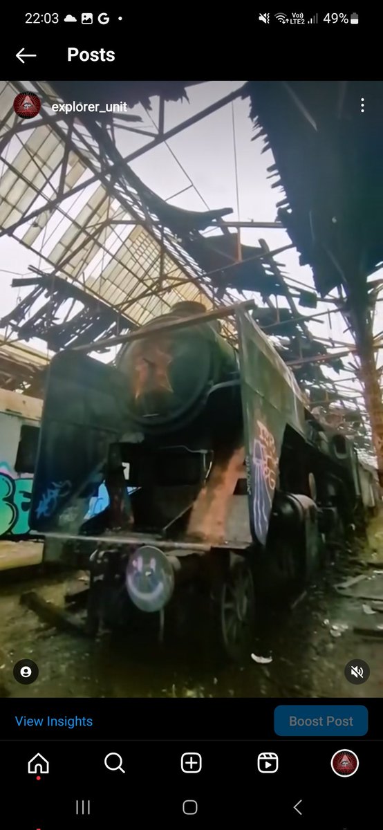 EUNITexplorer's tweet photo. https://t.co/32nqrUUlwt
Soviet steamtrains are amazing 🥹
#steamtrain #Soviet #train #graveyard #Relics #AdventureTime https://t.co/U4ifR8VJNW