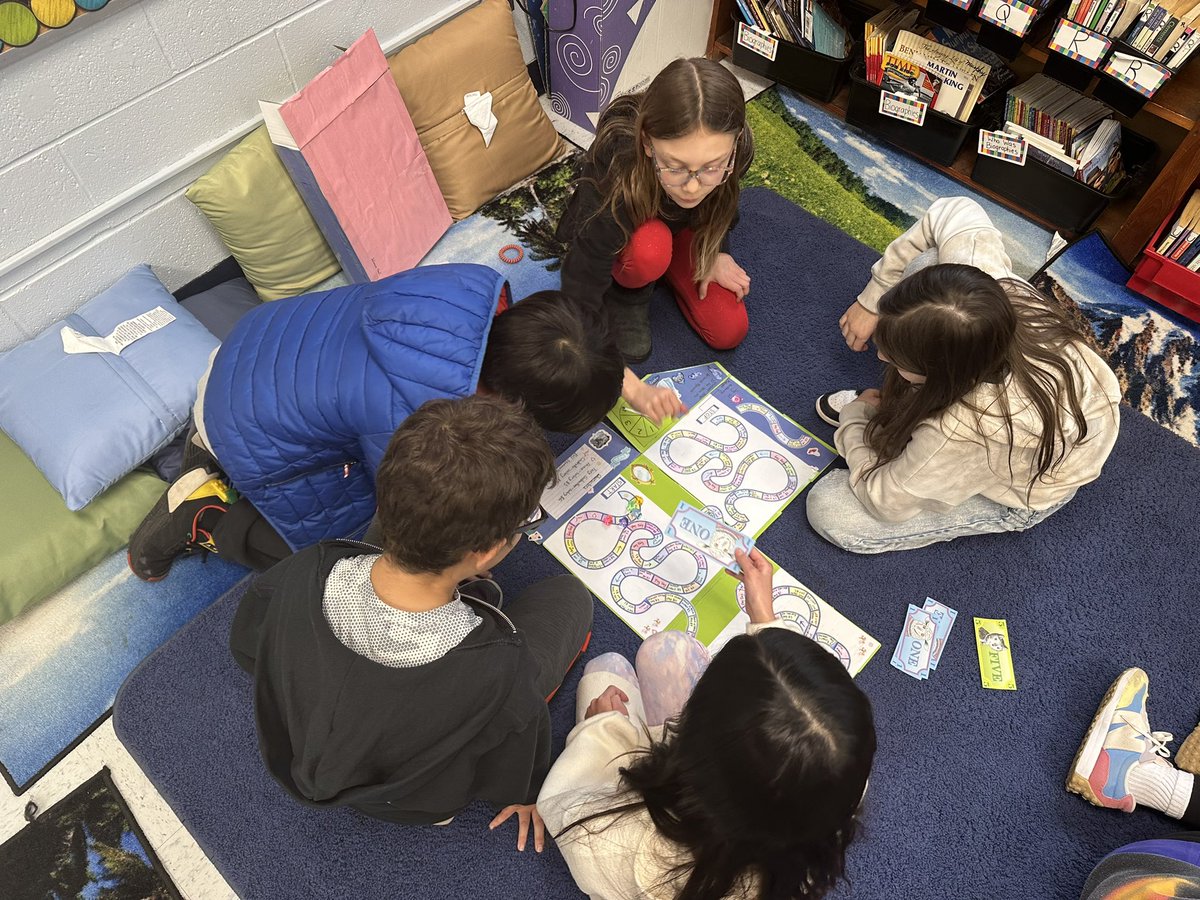 ChaboraMs's tweet image. Student choice is valuable in allowing different types of learners to show their strengths. Some of my students chose to make board games representing the Fantasy book that they chose to read during our Fantasy unit!
