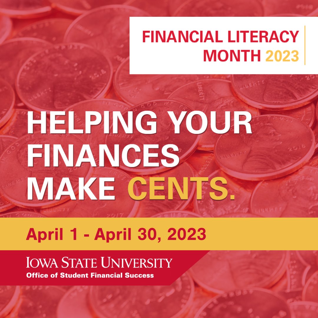 NoFearFinanceIA's tweet photo. April is National Financial Literacy Month! 💸

Make "cents" of your finances by checking out our events throughout the month at https://t.co/e7e6XnkdLx

#nofearfinance https://t.co/ZqFZkC82iz