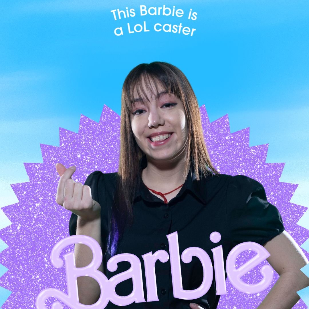 LVPmex's tweet photo. Sé lo que quieras ser, pero si puedes ser caster de uno de nuestros proyectos de LoL, mucho mejor. 🎙️😉
@EritraJinx - #DDHLOL 🇲🇽
@Malazunto - #ElementsLoL 🌎
#BarbieMovie https://t.co/omwpW9WUYm