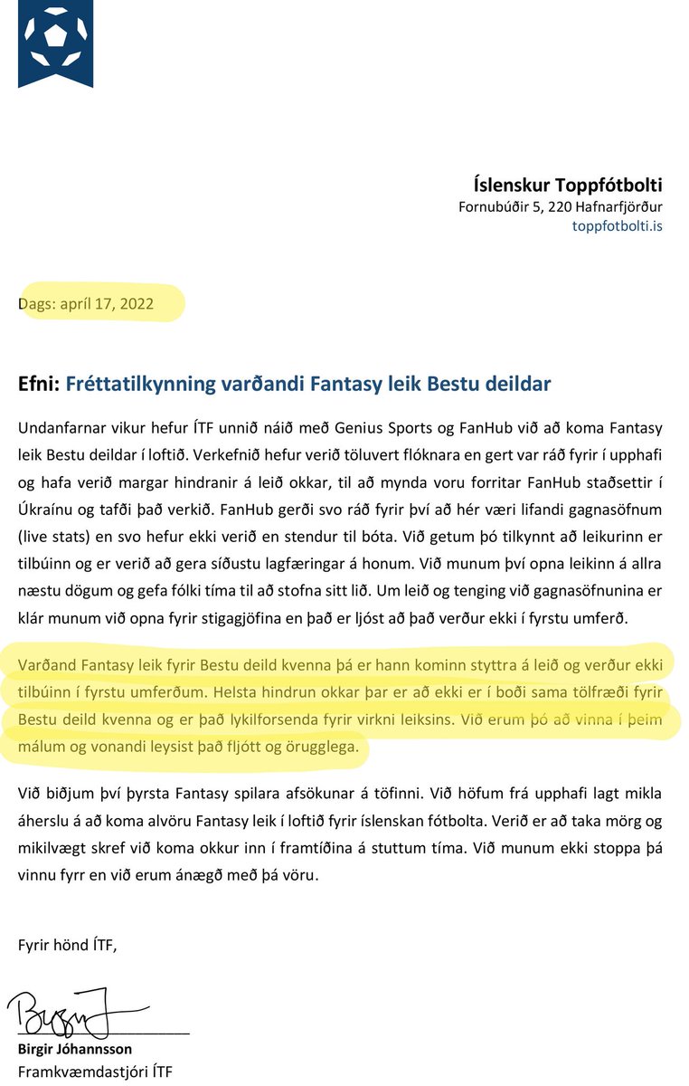 MistRunarsdotti's tweet image. Ótrúlega sorglegt og áhugaleysið yfirþyrmandi. Sama afsökunin tvö ár í röð þrátt fyrir fullt af möguleikum til að skoða til að geta boðið uppá Fantasyleik í báðum Bestu deildum. Shameless ef þú spyrð mig #fotboltinet