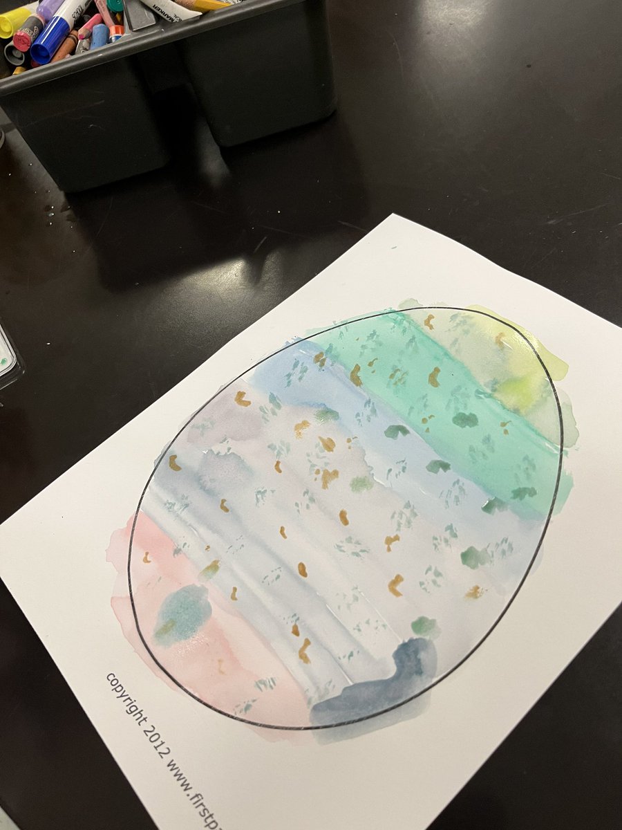 Mrs_LCornejo's tweet photo. Fun spring artwork. @MorenoMustangs #hisdart https://t.co/IFTTD1jUCK
