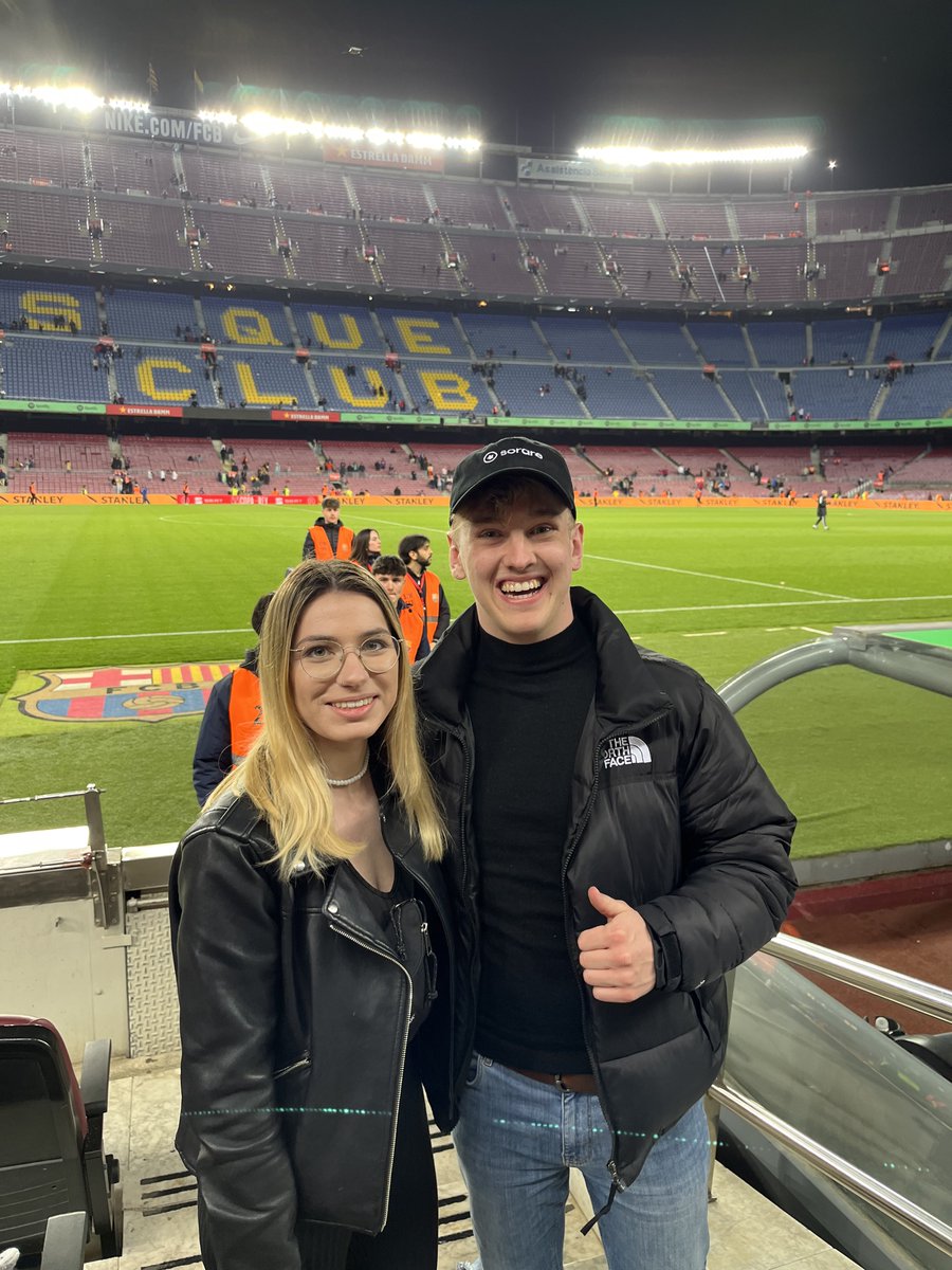 fiago7's tweet photo. We came. We watched Barça get thrashed, we left. https://t.co/mEthCoUjeG