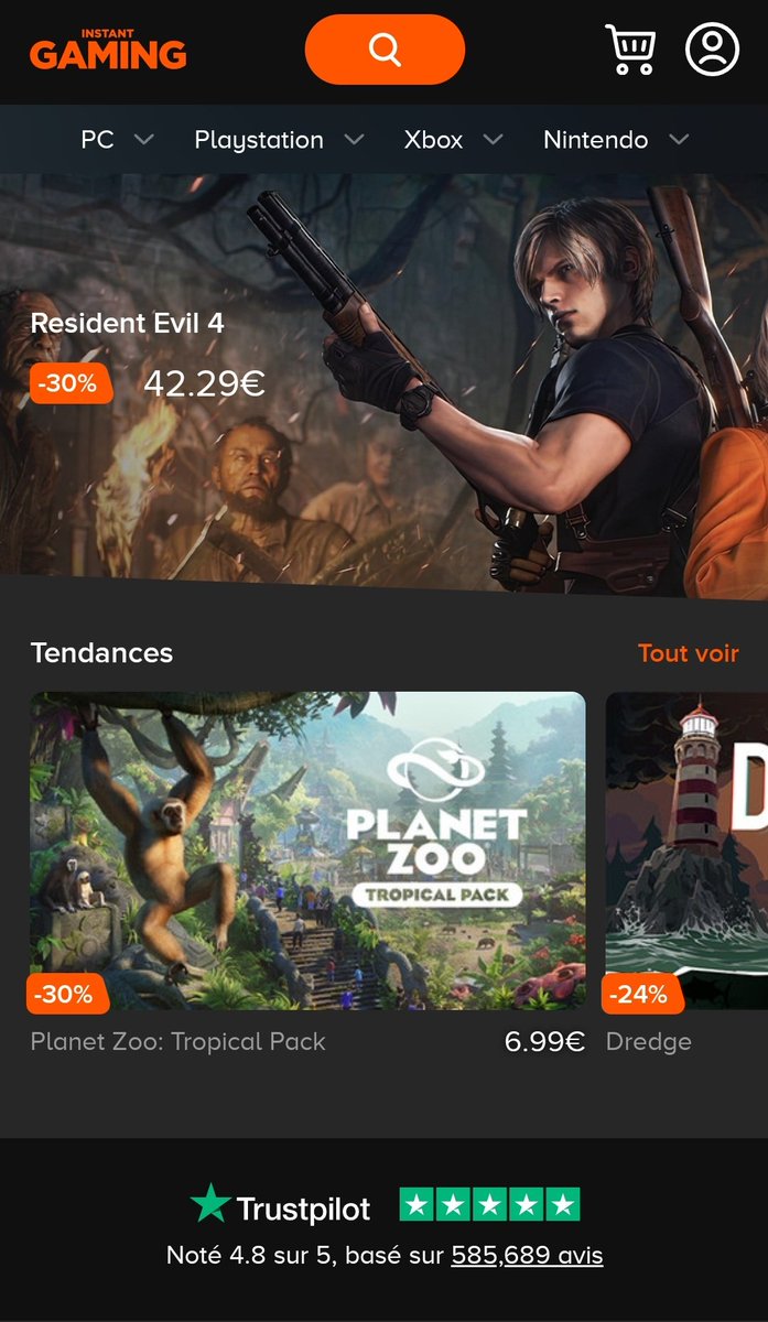 Le petit concours du mois instant-gaming.com/fr/giveaway/MA… pour gagner un jeu gratuit avec <a href="/InstantGamingFR/">Instant Gaming</a> ! Foncez il y a de bonnes nouveautés ce mois ci 🔥