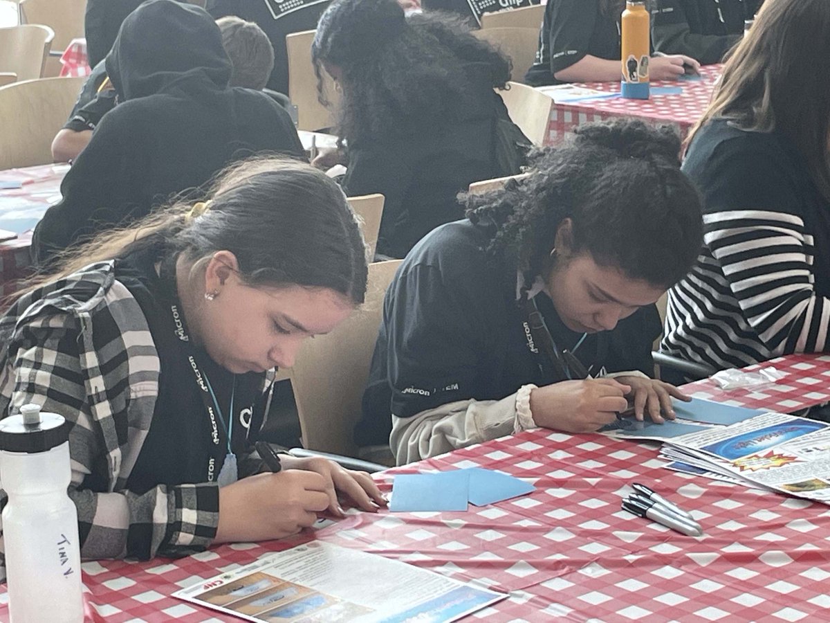 LCSDOfficial's tweet photo. Highlights from Day 2 of Micron Chip Camp. Students visited Cornell University's NanoScale Facility. @MicronGives #ChipCamp https://t.co/assulGyQl5
