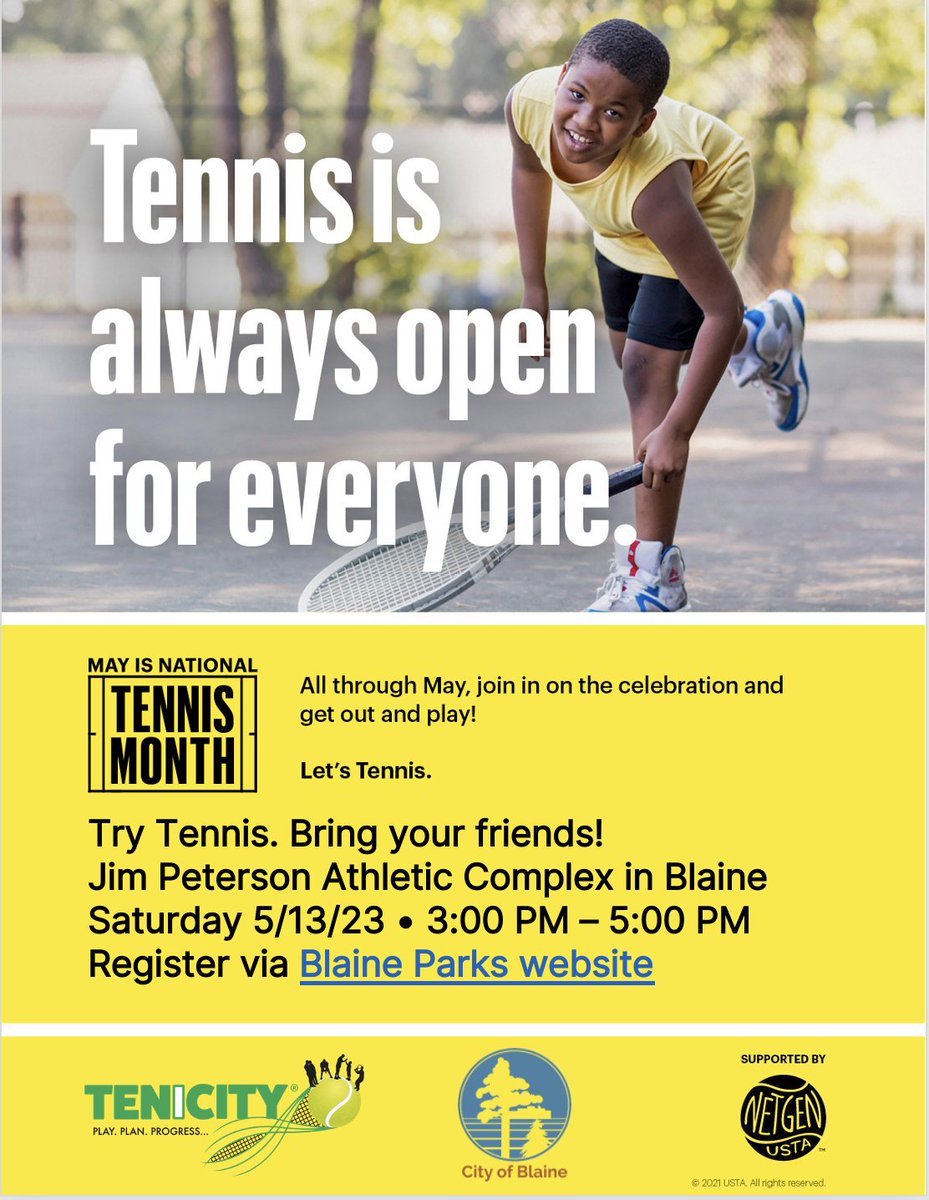 Tenicity Tennis Program tweet media