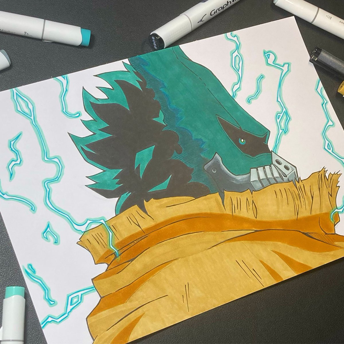 dannymarkrogers's tweet photo. New drawing video guys!
Dark Deku from My Hero Academia!
#MyHeroAcadamia #BokuNoHeroAcademia #deku #darkdeku #vigilantedeku #DrawWithDan @MHAOfficial 
-
https://t.co/c6fXQJhgAS https://t.co/GaK0A4IVwE