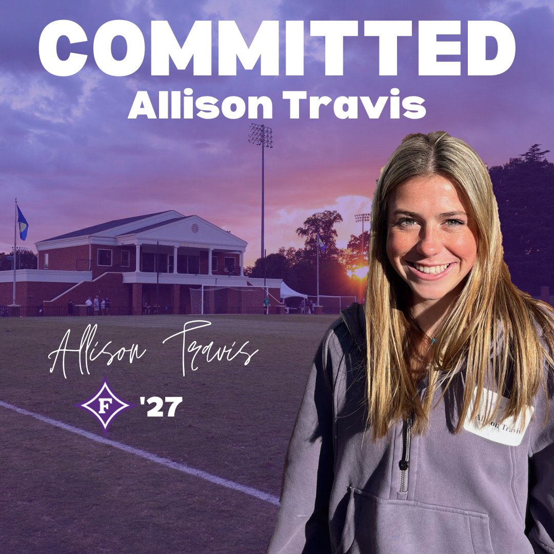 FurmanWSoccer's tweet photo. From NC Fusion..Allison Travis! Welcome to the Furman family!
#FUWS #FurmanFamily #GoDins https://t.co/2cIm9Eyipu
