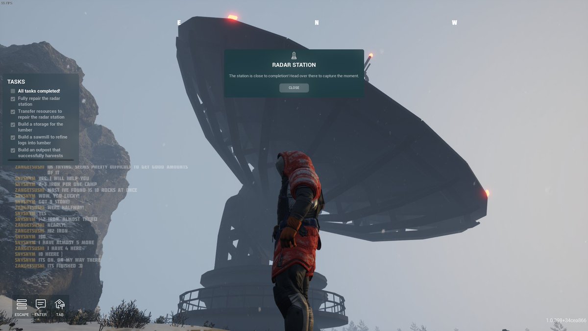 We had a bunch of server reboots, a handful of database resets and quite a few bugs but in the end,the players completed the goal🥹

The <a href="/arctictheory/">Arctic Theory</a> team has worked super hard towards this milestone so its very cool to see the players pulling this off and having fun!