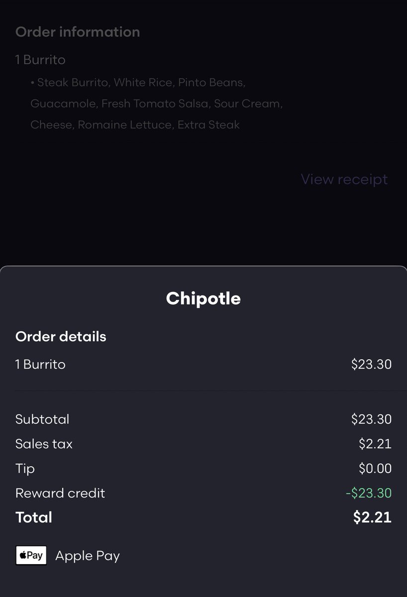 riostoriches's tweet photo. Free Burritos at Chipotle 🌯

1 - Go to Grubhub

2 - Search Chipotle

3 - Add a burrito for PICK UP to your cart. Make sure the total is over $20+ 

4 - Place for pick up. $20 off should automatically apply. 

Place your orders! https://t.co/PIMK2IazCy