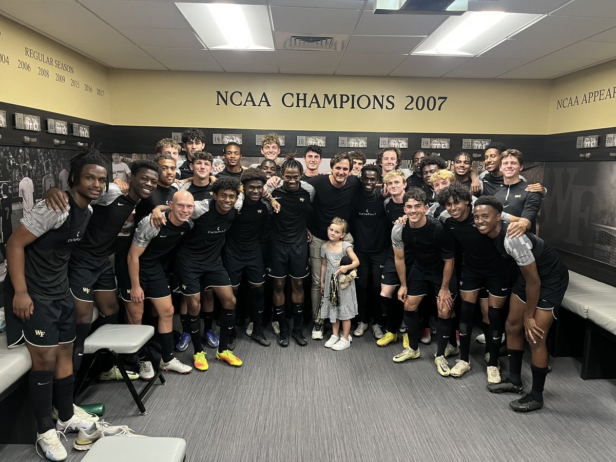 Great to have our guy <a href="/samfink4/">Sam Fink</a> back home today! 🏡

#WFFamily ✘ #GoDeacs 🎩