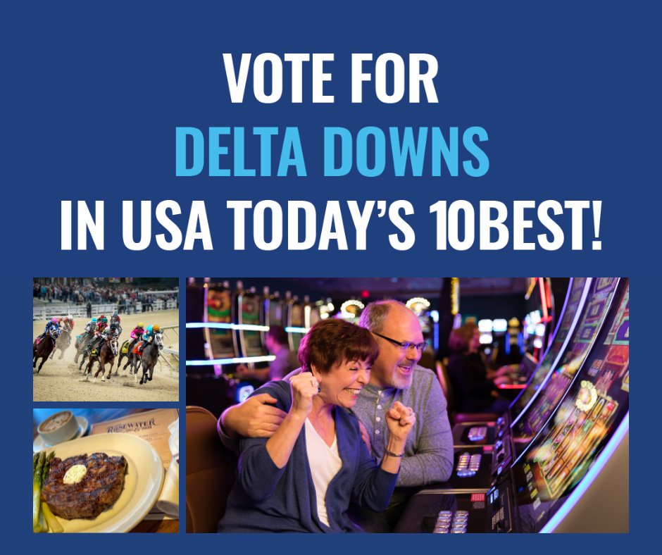 Delta Downs Casino (DeltaDowns) / Twitter