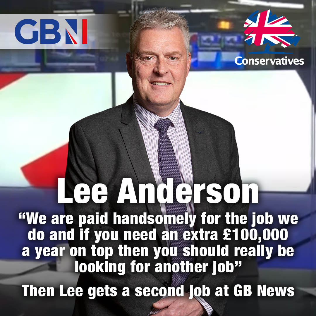 TommyFell1's tweet photo. @LeeAndersonMP_ @SuellaBraverman hi Lee you think I'm a troll but I just wondered how taking a 100 grand a year job helps your constituents? you never reply and i thought you was a truth speaking, normal bloke. iv done this a few times hopefully this one gets a response https://t.co/alOgpQe7ED