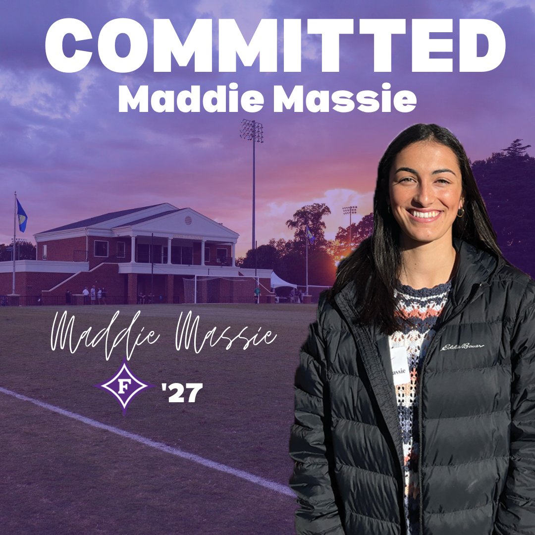 FurmanWSoccer's tweet photo. From Alabama FC...Maddie Massie! Welcome to the Furman family!
#FUWS #FurmanFamily #GoDins https://t.co/WWg5JEoBRc