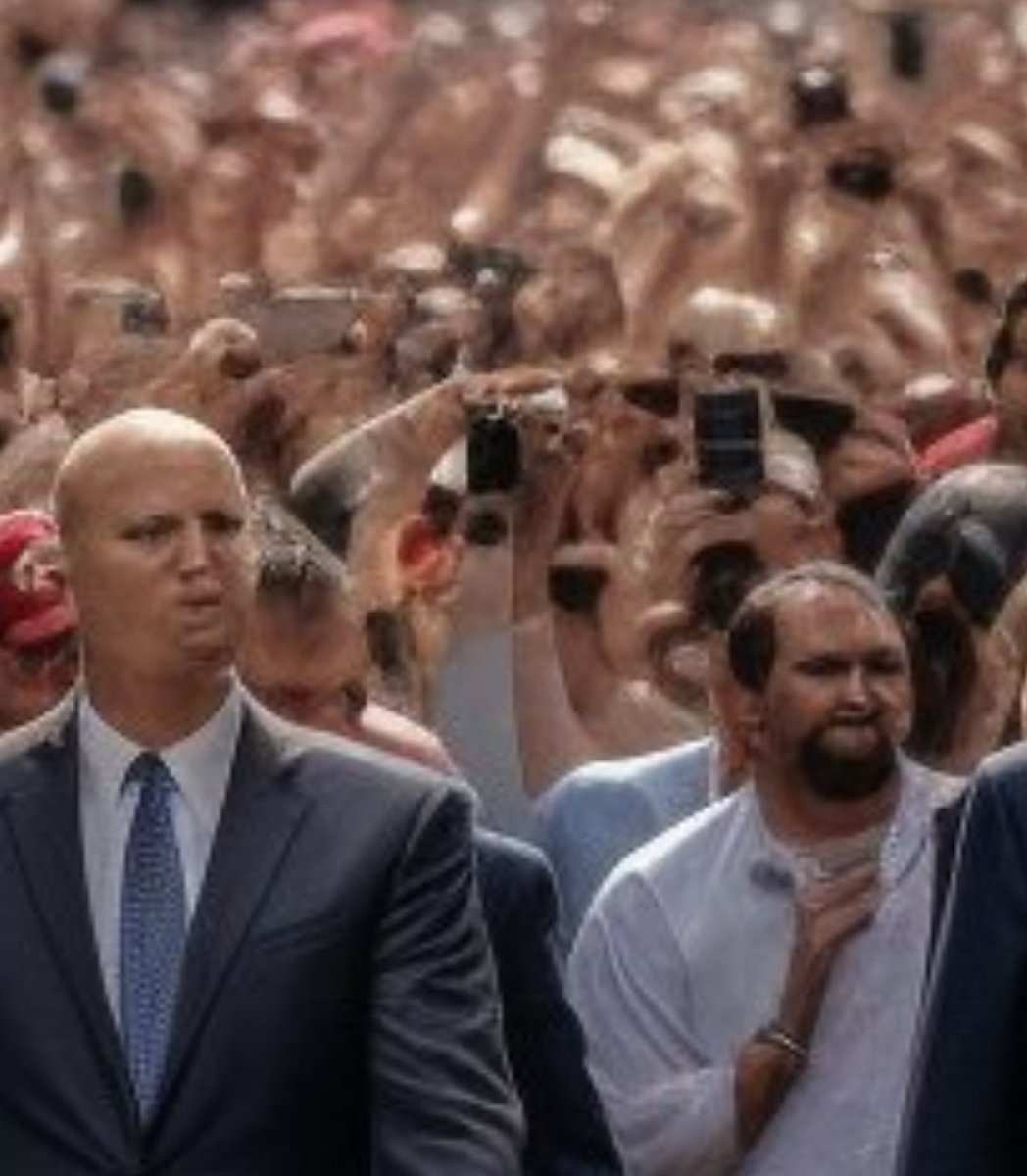 KellyBot5000's tweet photo. @Brick_Suit The trump supporters look so life-like https://t.co/Y6w4h98BgJ