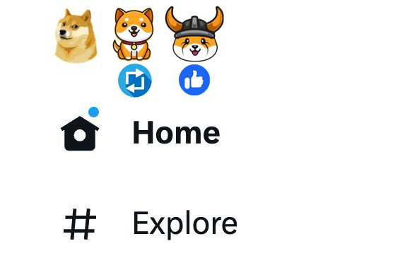 BSCGemsAlert's tweet photo. what is the next ?
 Elon Musk change the Twitter logo to #babydoge or #Floki 🤔
🔁 = #babydoge 
♥️ = #Floki https://t.co/hnLgy4pc5L