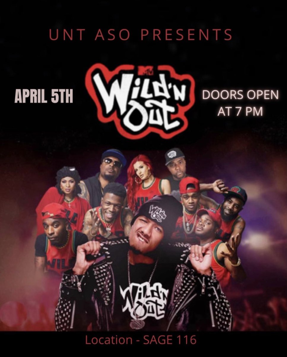 Wild’n! Wild’n! Wild’n! 🎵 
Pop out this Wednesday for our next GBM: Wild’n Out‼️
Sign up below to be on a team or to be a Wild’n Out Girl