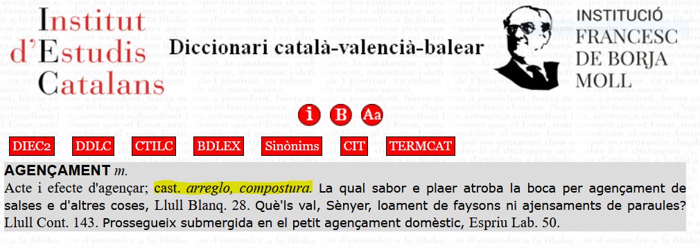 Virgili7's tweet photo. @smaagraa Us ho he respost per missatgeria privada:
El mot que em sembla més encertat és 'agençament'. https://t.co/MBiRkSaYtW