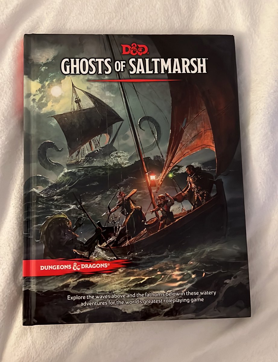 WearBearDnD's tweet photo. Coming up next on the DM schedule. Any thoughts on running/playing in this one? @DnDBeyond #GhostsofSaltmarsh #dnd5e #Roll20 https://t.co/RsijxVL06R