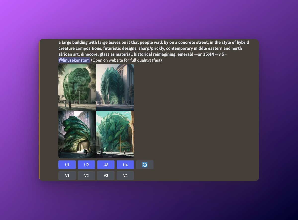 🚨 New Midjourney Feature 🚨 /describe 1️⃣ Upload Image 2️⃣ Get 4 ...
