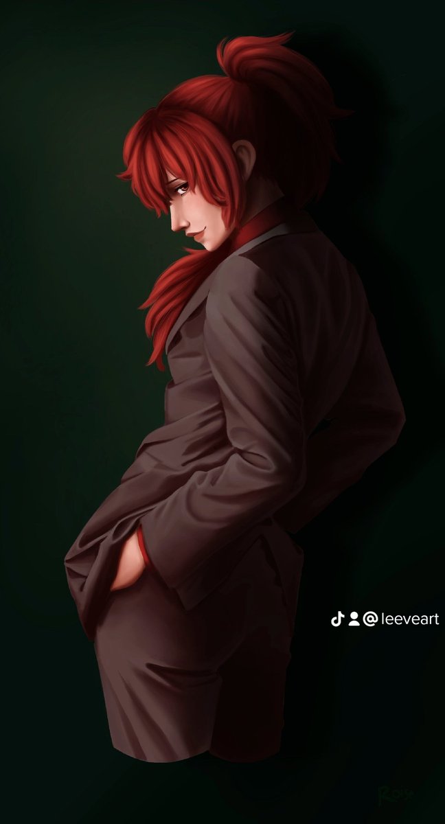 Leeve_art's tweet photo. Diluc fanart 

#Diluc #Genshin #art #illustration #fanart #Videogame https://t.co/2eZOtjz649