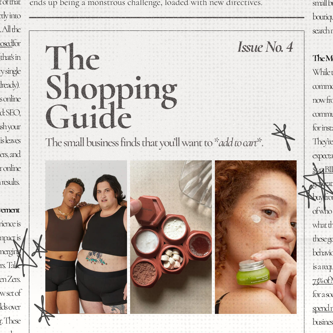 📰 This week’s issue: - gender inclusive essentials, sustainable travel favs, and ethical beauty finds.  

Shop this weeks trending collections full of the best finds from small, independent brands on goodbuy here app.trygoodbuy.com/shop/