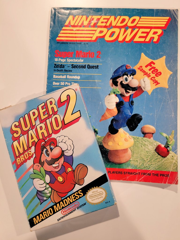 TokenAttraction's tweet photo. #magazinemonday
Celebrating the second coming of a Super Mario Bros. movie with the original SMB sequel.
Here's to hoping this movie is as transformative and great as the game sequels!
#magazine #gamingmag #gamingmagmonday #mario #mariomonday #supermariomovie #nintendopower https://t.co/s1fTCet2pr
