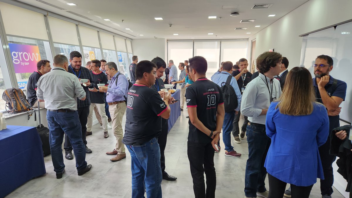 tsystemsbrasil's tweet image. Hoje aconteceu o Innovation League! Em parceria com a SAP e com a AWS, o evento reuniu executivos de tecnologia de diversas empresas, interessados em inovar por meio do RISE with SAP e do Amazon Web Services.

#risewithsap #WeMakeSAPSolutionsHappen #LetsPowerHigherPerformance