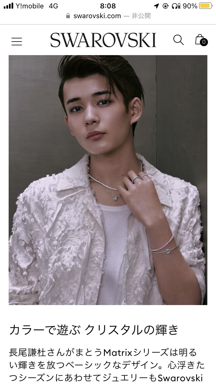 SWAROVSKI スワロフスキー 長尾謙社 - リング SWAROVSKI スワロフスキー 長尾謙社 - リング