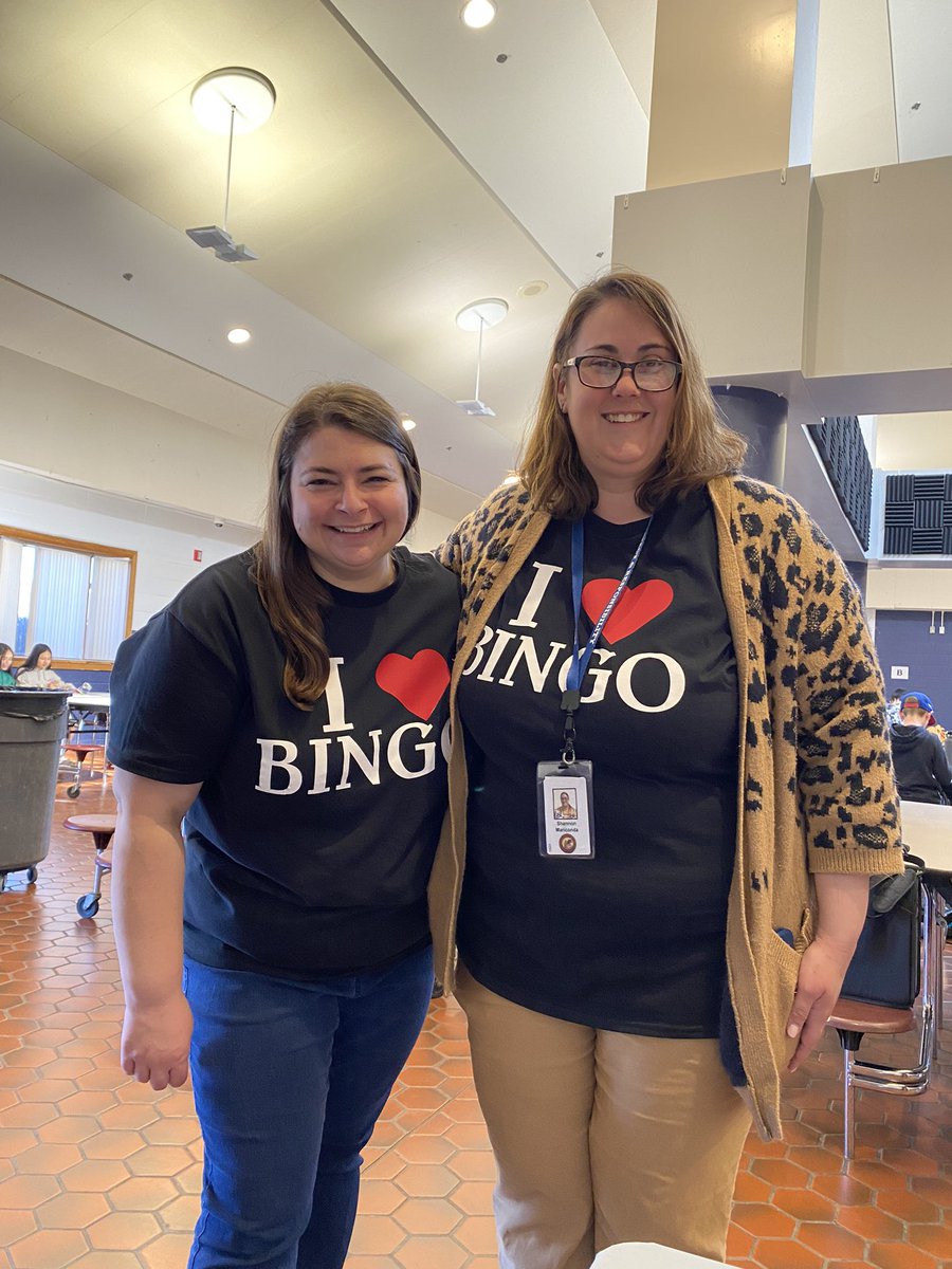 1-2-3, say BINGO! Great time bonding as a 6th Grade class at today’s Bingo Social. Thanks to our music department for planning this great fundraising event! #Tiger2 #BethelMiddleSchool @WatsonBryan7 @taranovichj1