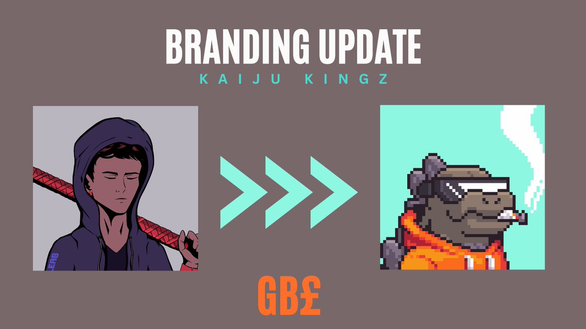 HeyYoGB's tweet photo. I am officially a Kaiju! 🔥 

Same content with a BRAND new look! 👀

What do you think? 🤔 https://t.co/IBGR0Zugj1