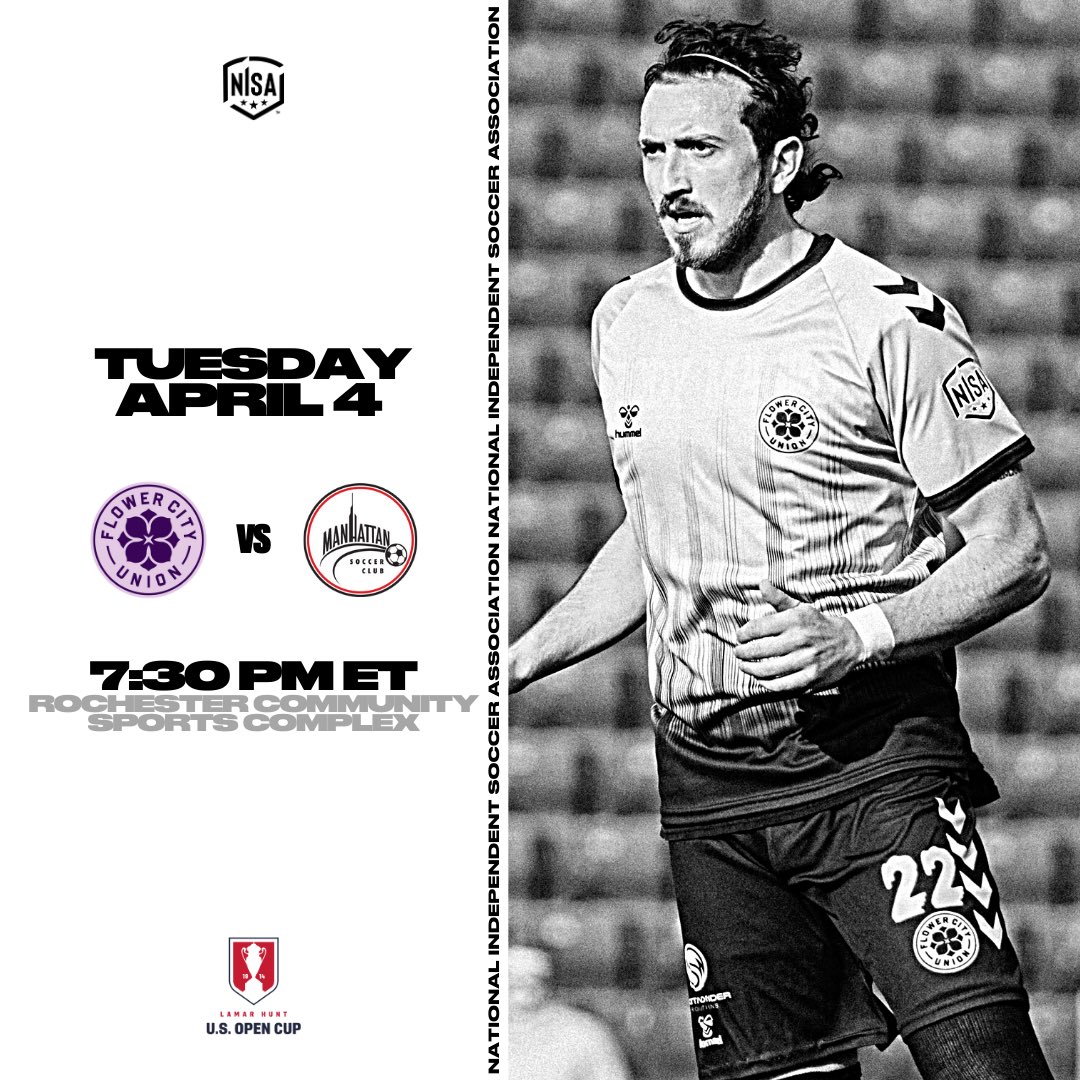 NISALeague's tweet photo. Almost that time. 🌸

@FlowerCityUnion v. @ManhattanSC_NYC 

#NISA2023 #usopencup https://t.co/0yRtp5BEjO