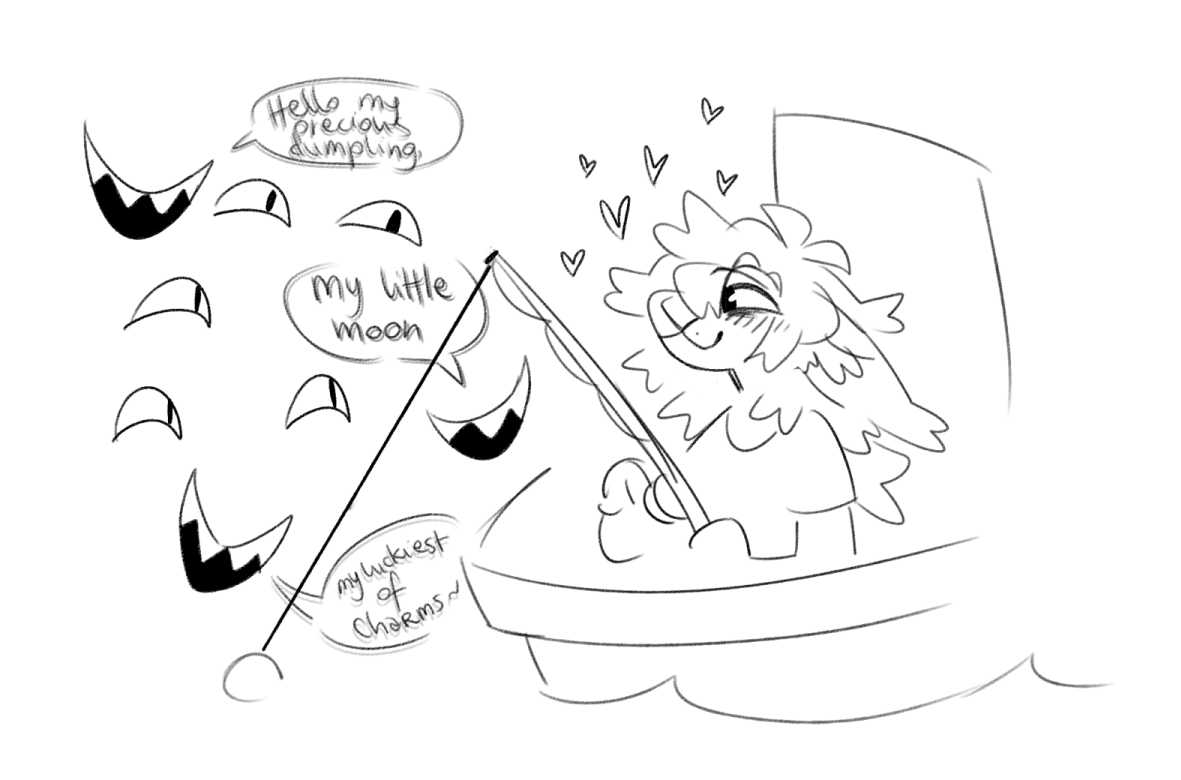 Playing DREDGE while dating eldritch horror god be like: 